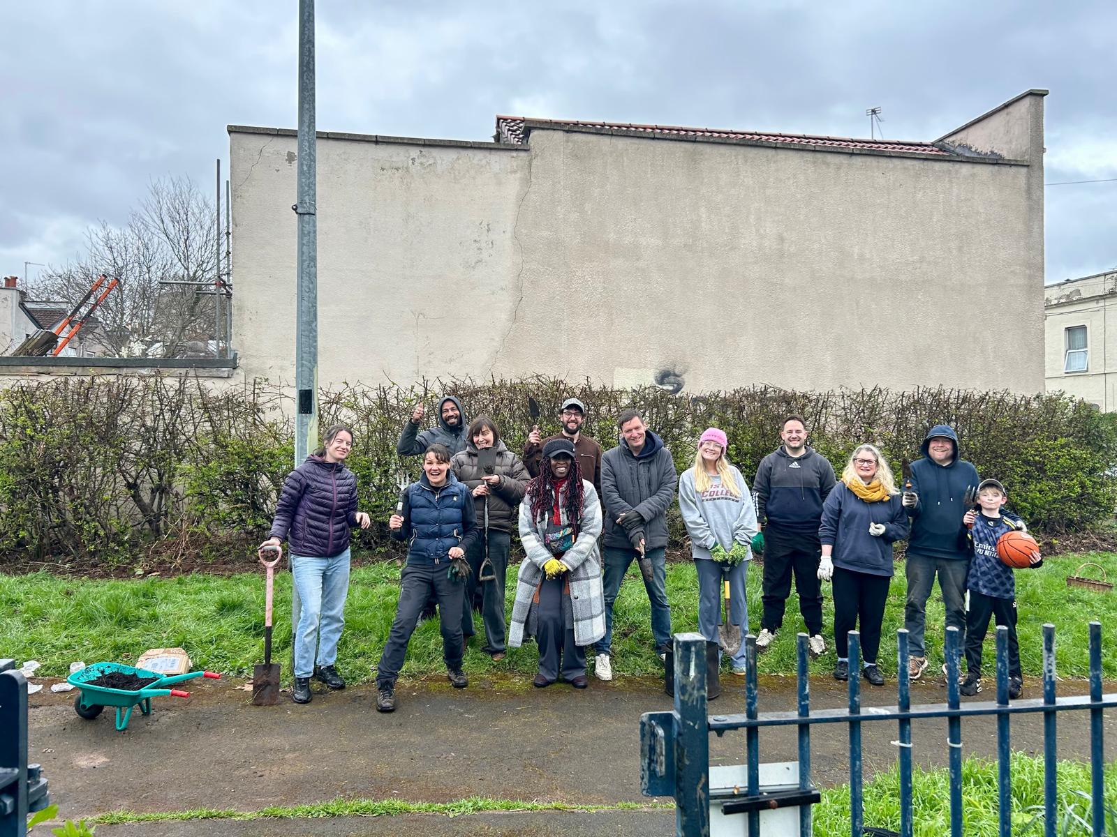 Protect Clark Street Park illustrated banner